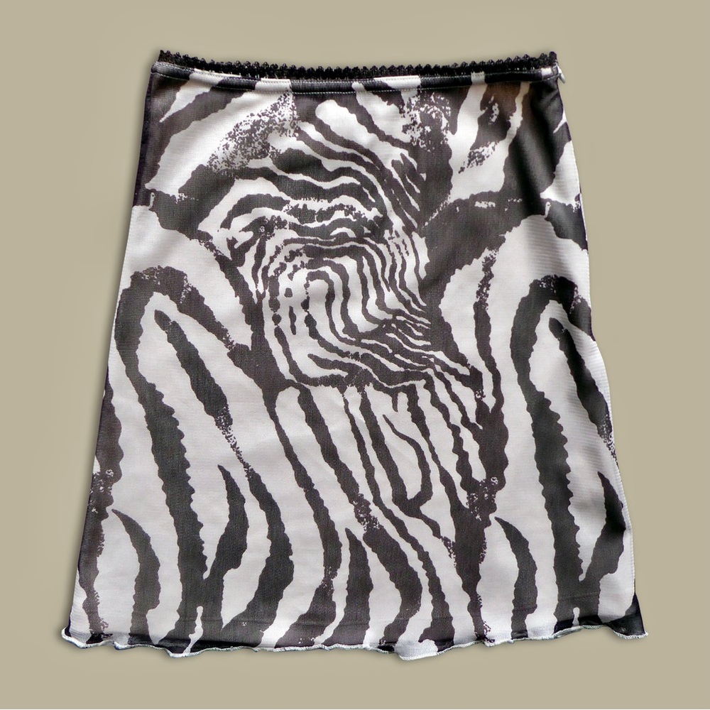 Princess Polly Vincent Mini Skirt Beige Print